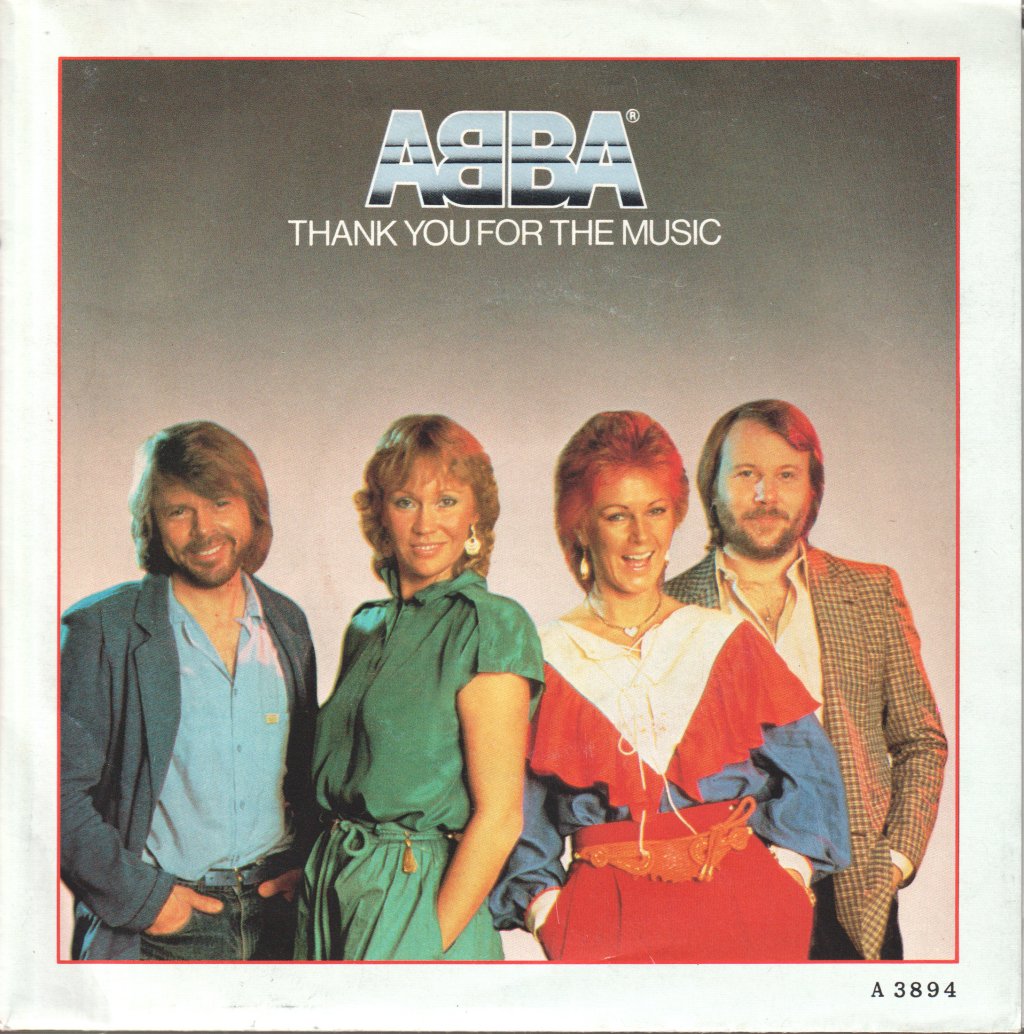 ABBA - Thank You For The Music - 7 Inch