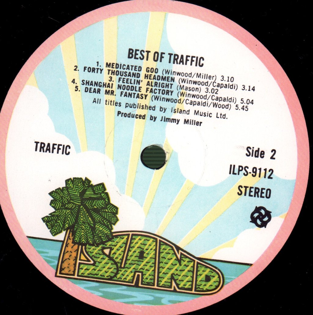 Traffic - Best Of - Lp