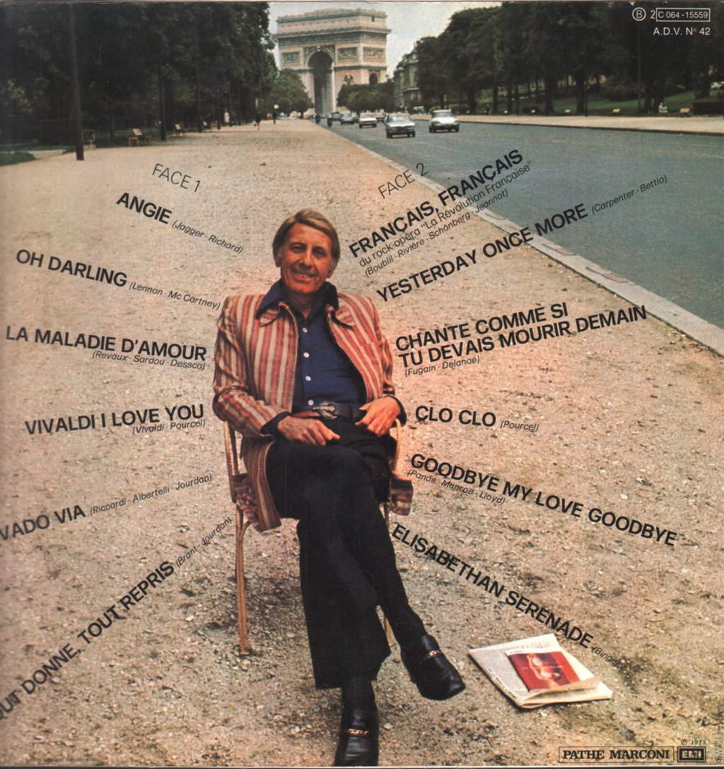 Franck Pourcel - Amour, Danse Et Violons - N° 42 - Lp