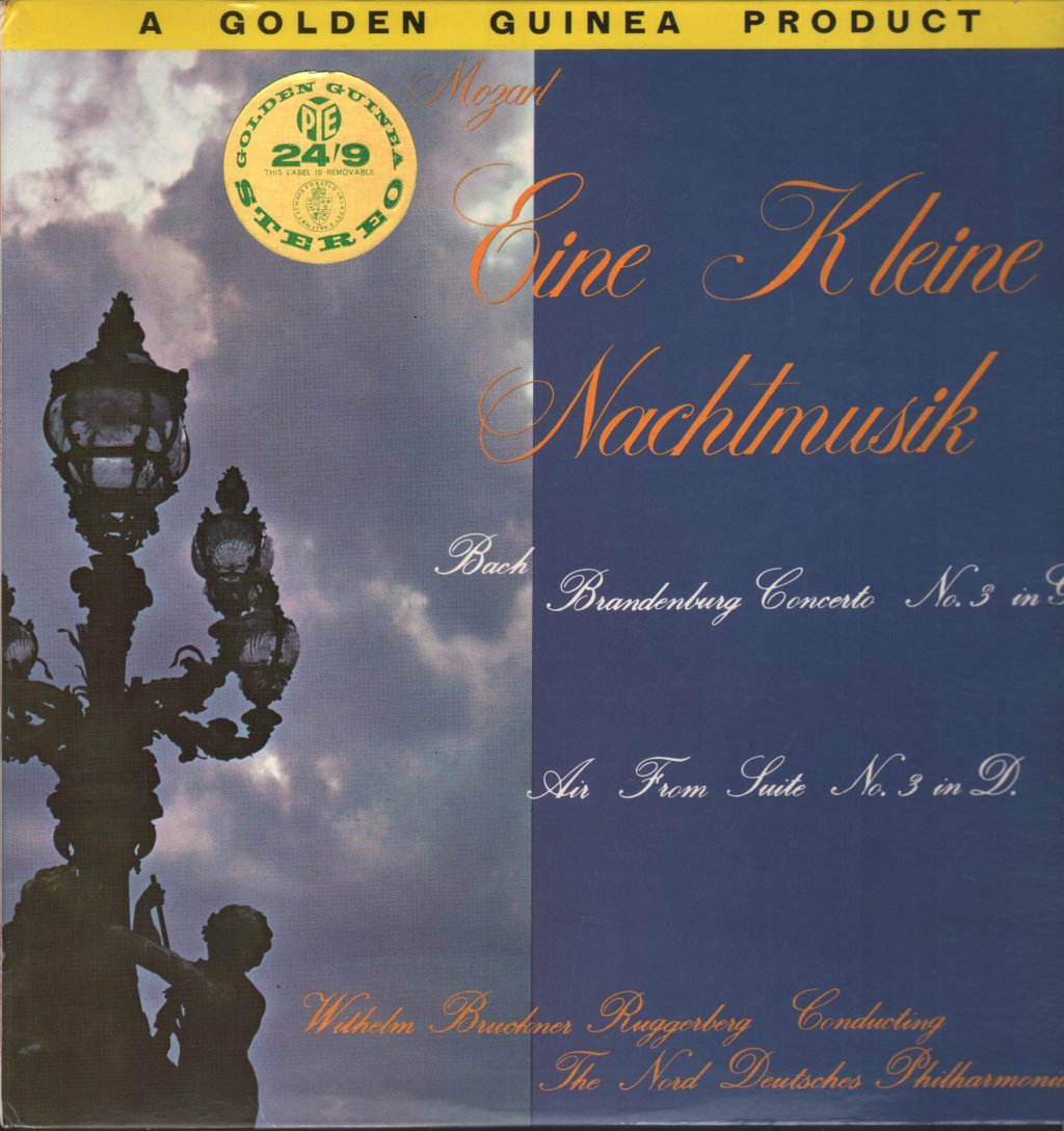 Wilhelm Bruckner Ruggerberg / Nord Deutsches Philharmonia - Mozart - Eine Kleine Nachtmusik - Lp