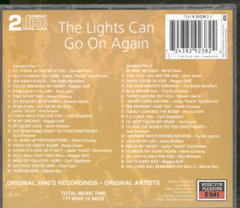 Various Artists - Lights Go On Again - Double Cd