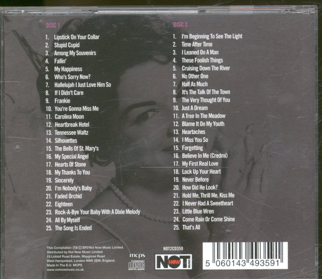 Connie Francis - Very Best Of - Double Cd