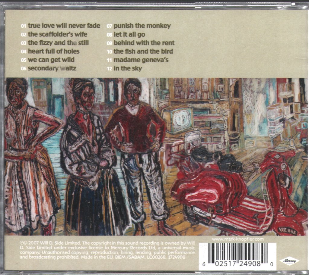 Mark Knopfler - Kill To Get Crimson - Cd