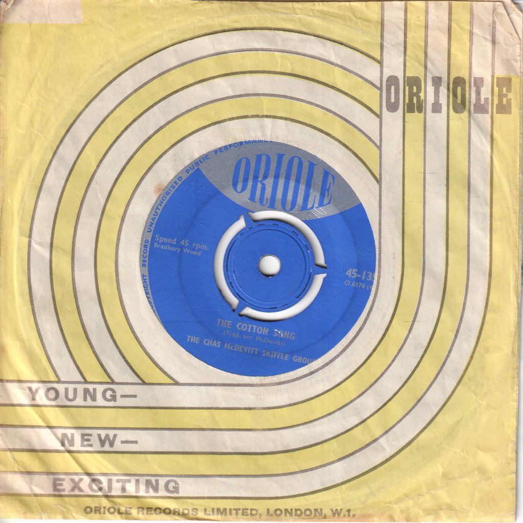 Chas McDevitt Skiffle Group featuring Nancy Whiskey - Freight Train - 7 Inch