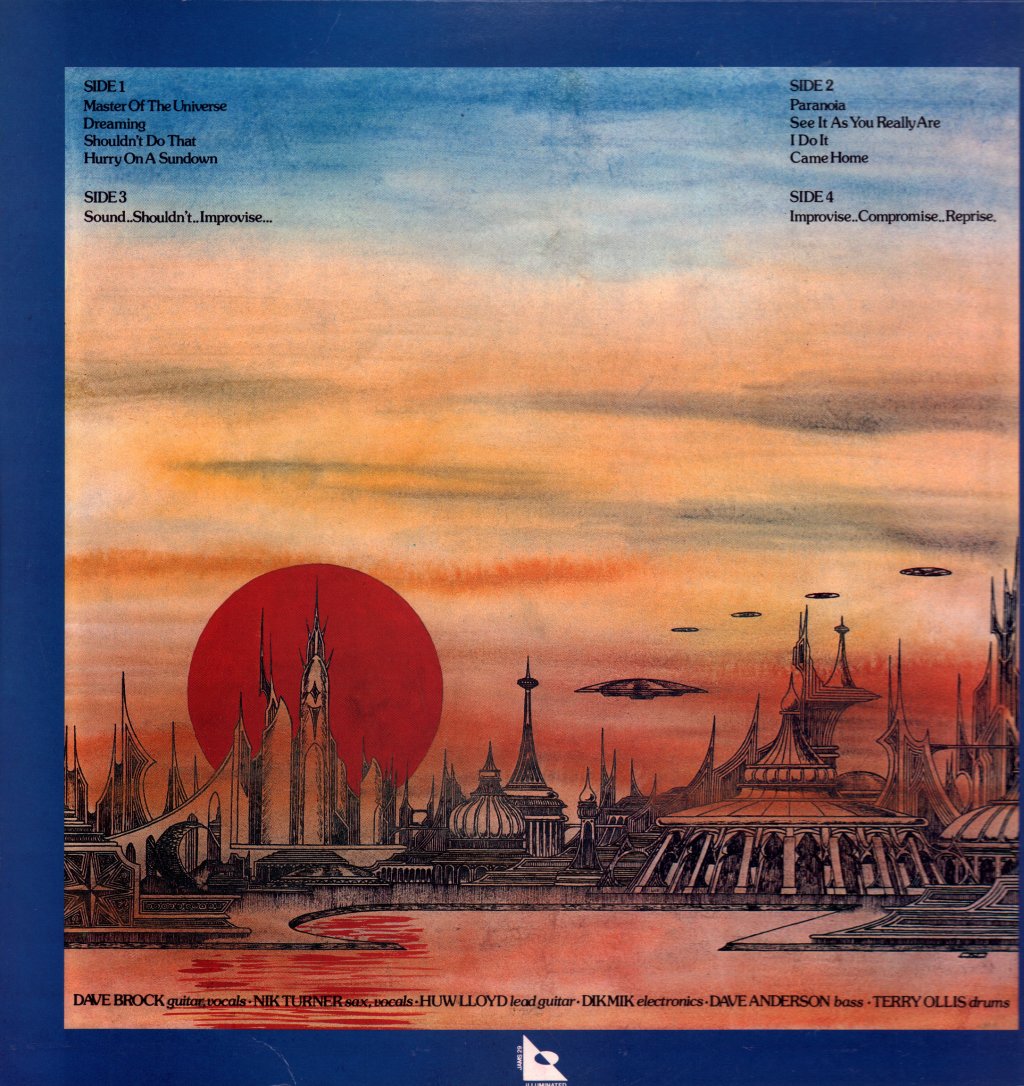 Hawkwind - Text Of Festival - Hawkwind Live 1970-72 - Double Lp
