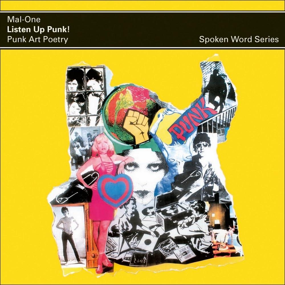 Mal-One - Listen Up Punk! Punk Art Poetry - Lp