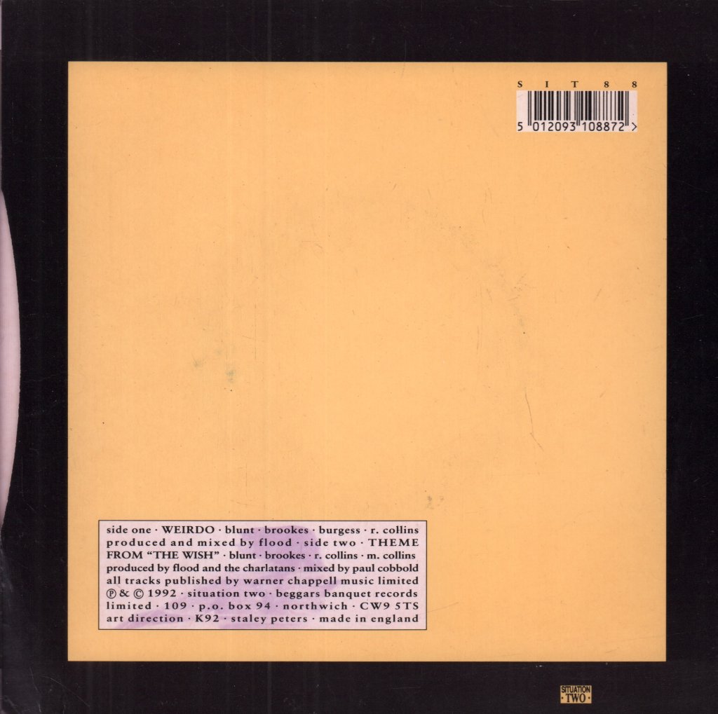 Charlatans (Uk Group) - Weirdo - 7 Inch