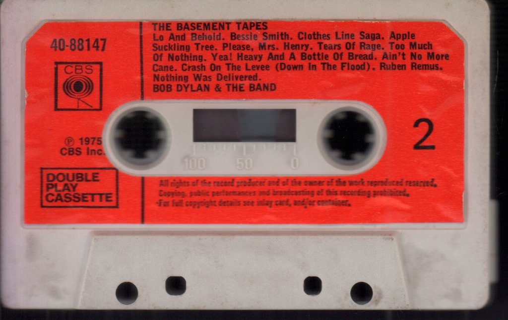 Bob Dylan - Basement Tapes - Cassette