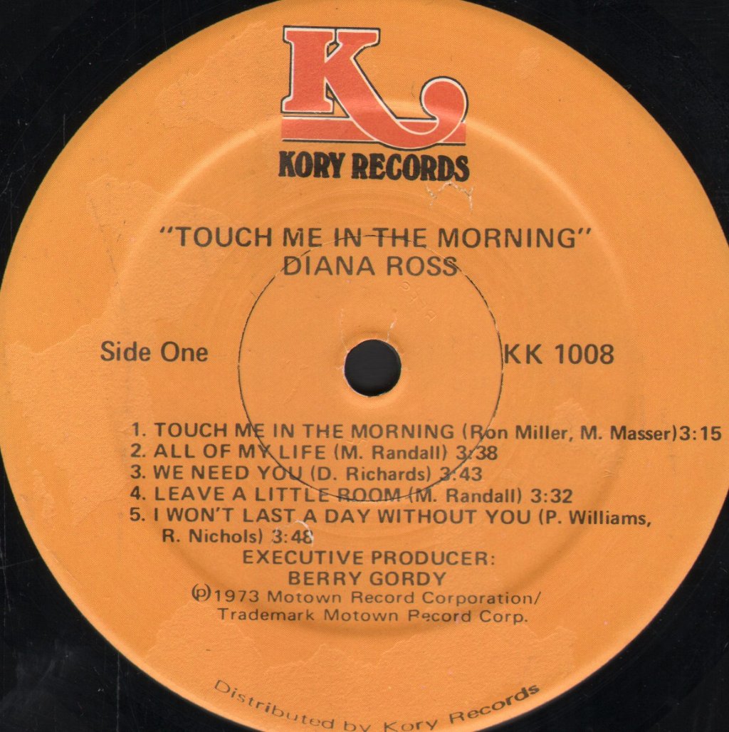 Diana Ross - Touch Me In The Morning - Lp