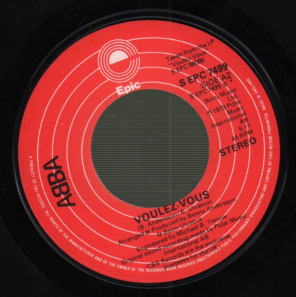 ABBA - Angel Eyes - 7 Inch