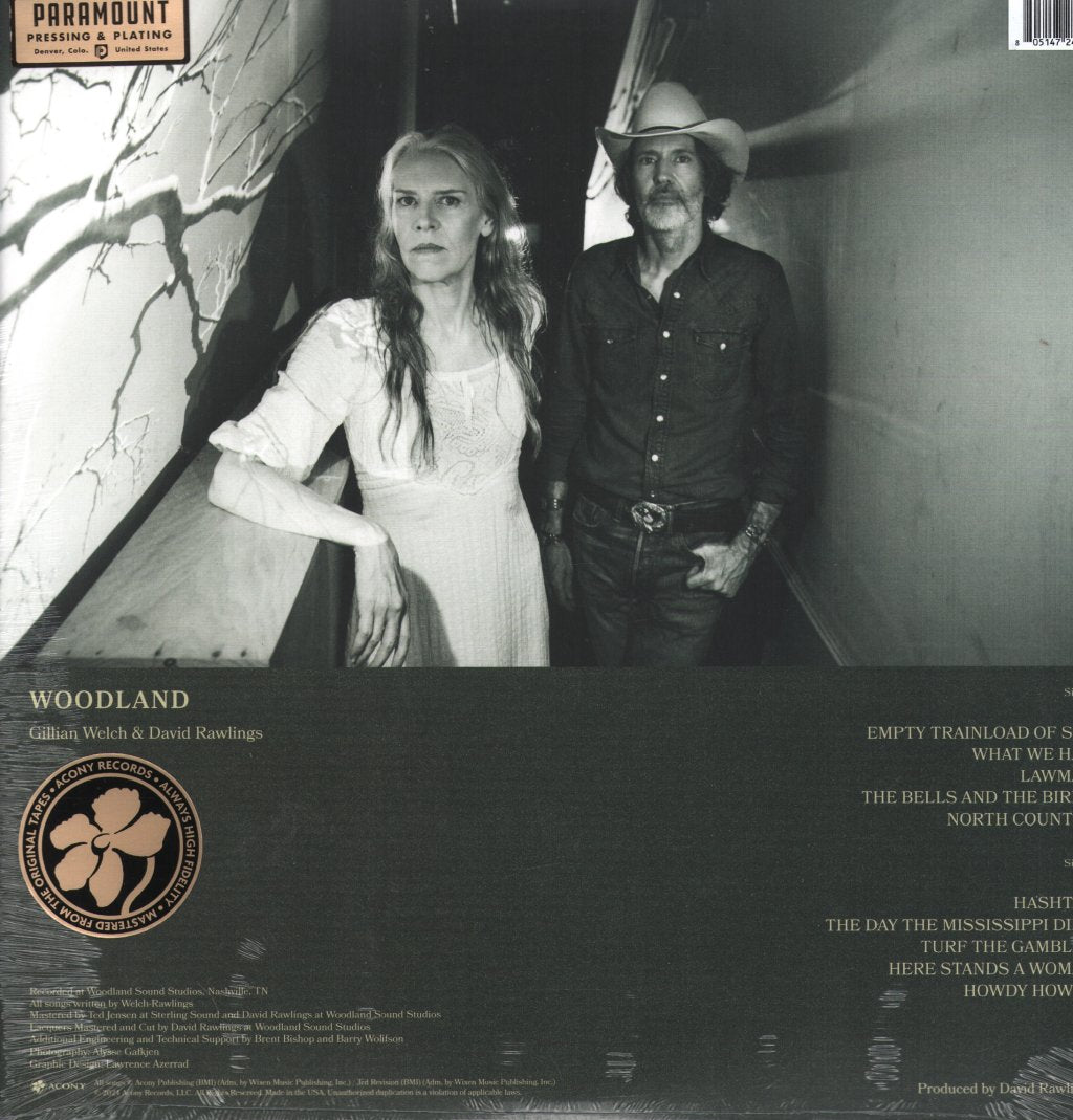 Gillian Welch & David Rawlings - Woodland - Lp