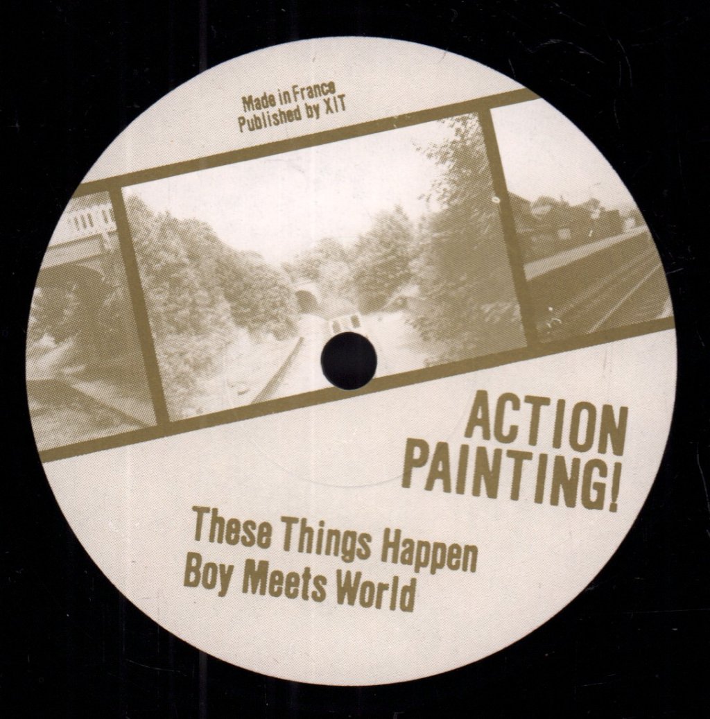 Action Painting - These Things Happen - 7 Inch