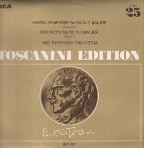 Nbc Symphony Orchestra - Haydn - Symphony No.94 In G Major / No.101 In D Major - Lp