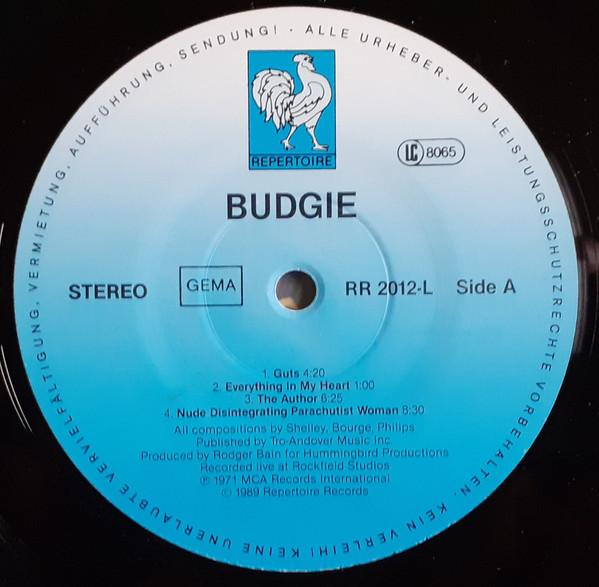 Budgie - Budgie - Lp