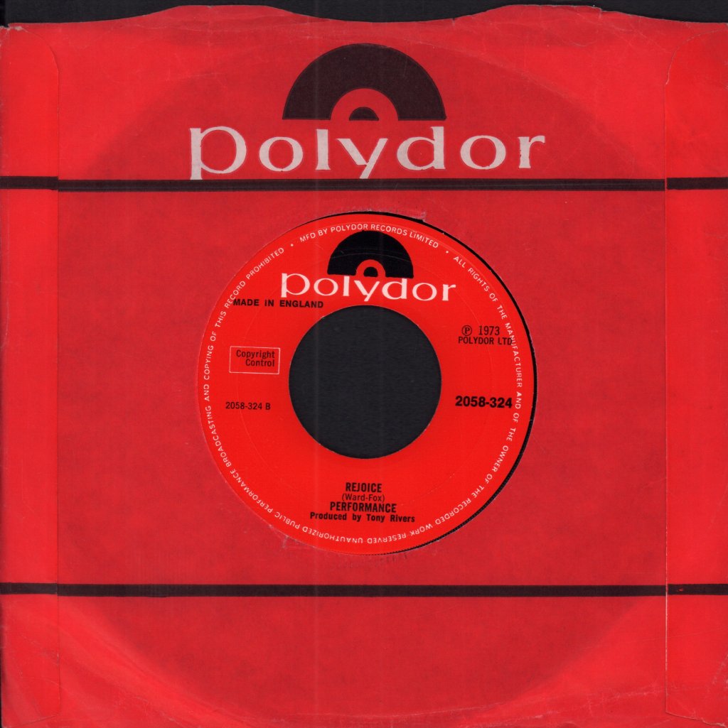 Performance (Uk 70'S Glam Group) - Funny Little Things - 7 Inch