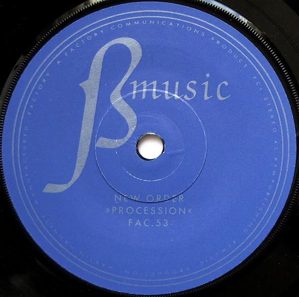 New Order - Procession / Everything's Gone Green - 7 Inch