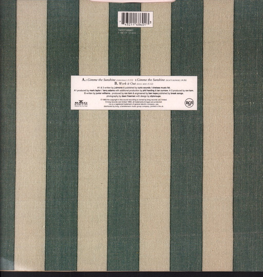 Curiosity - Gimme The Sunshine - 12 Inch