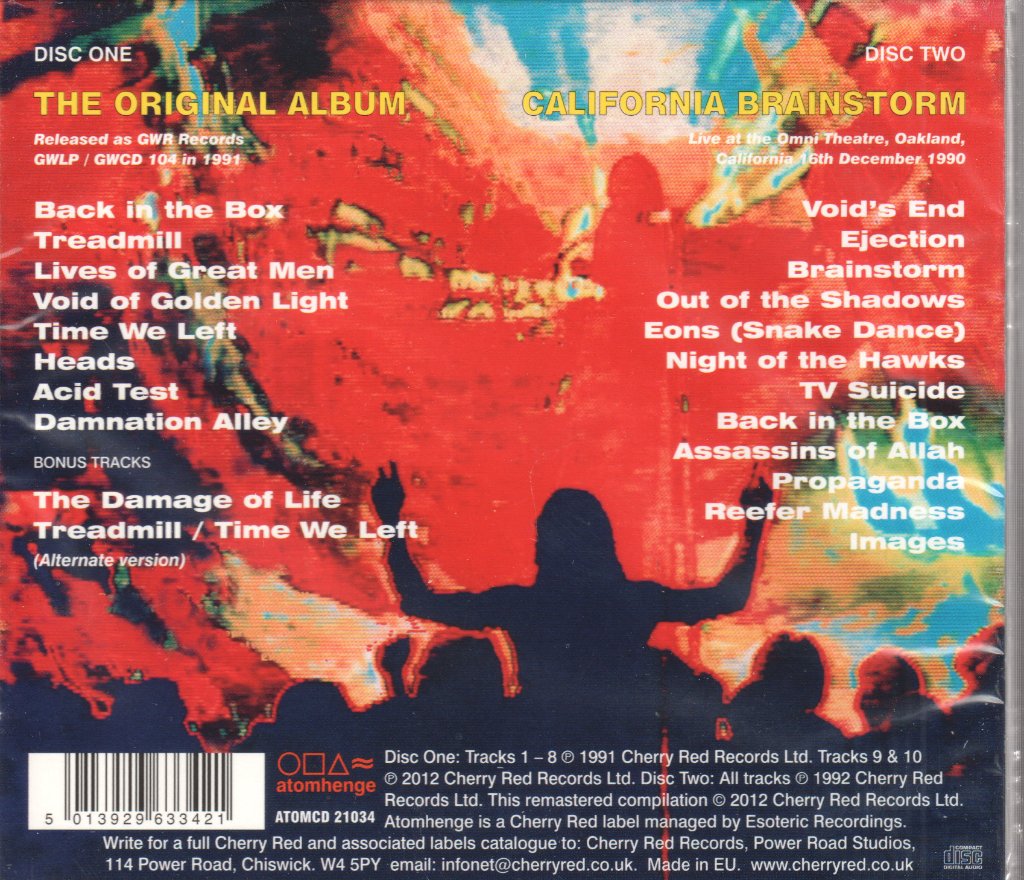 Hawkwind - Palace Springs - Double Cd