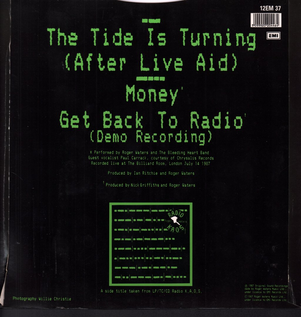 Roger Waters - Tide Is Turning - 12 Inch