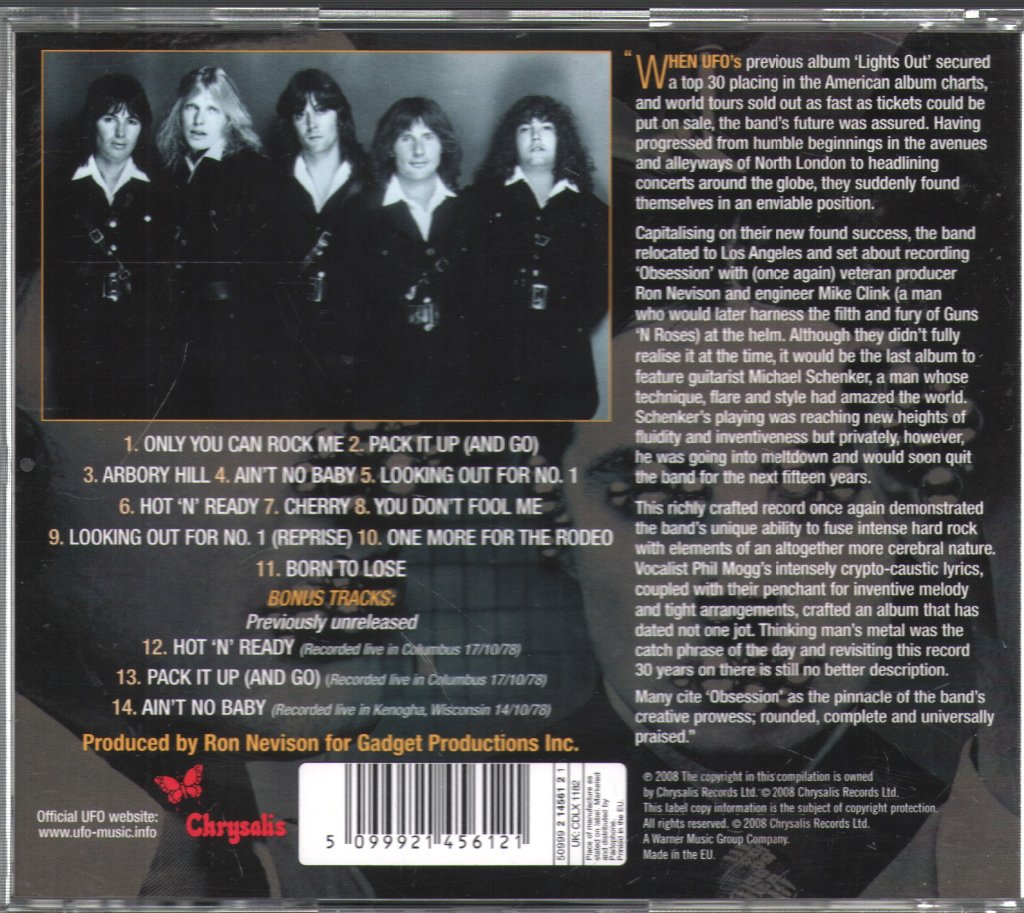 UFO - Obsession - Cd