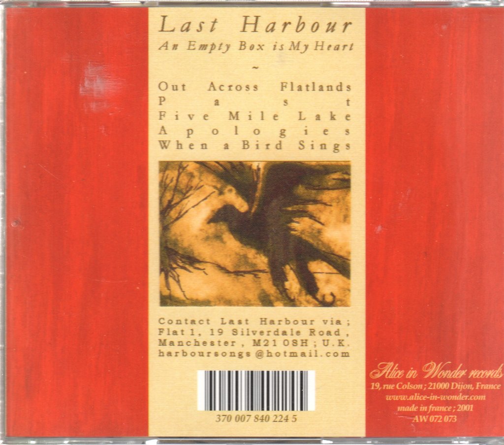 Last Harbour - An Empty Box Is My Heart - Cd