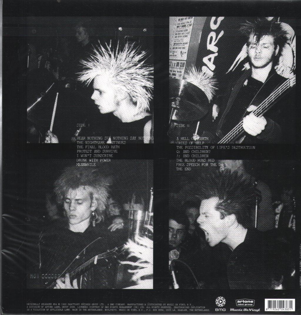 Discharge - Hear Nothing See Nothing Say Nothing - Lp