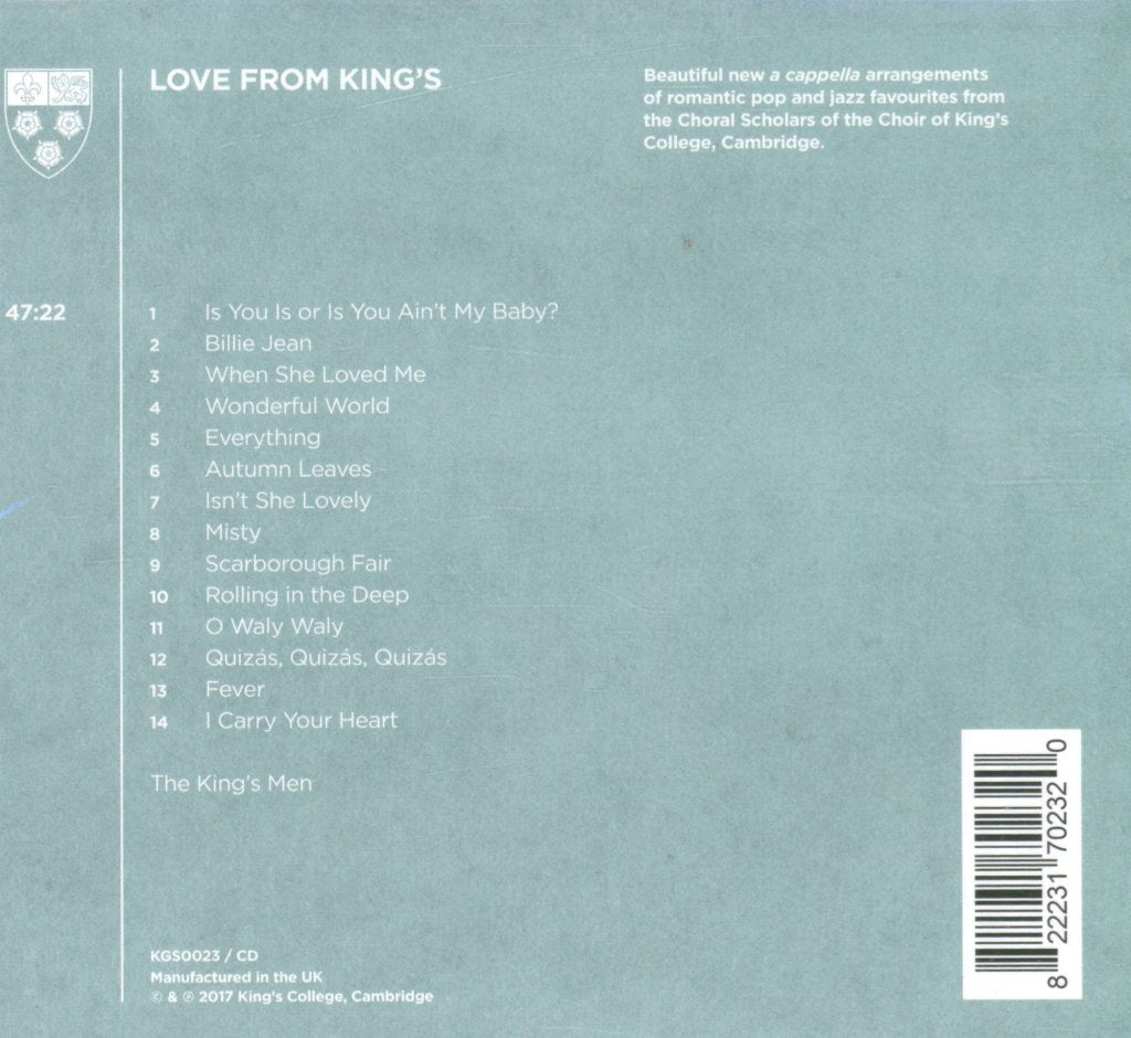 King's College Choir Of Cambridge - Love From King's - Cd