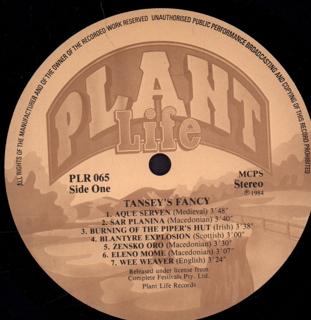 Tansey's Fancy - Tansey's Fancy - Lp