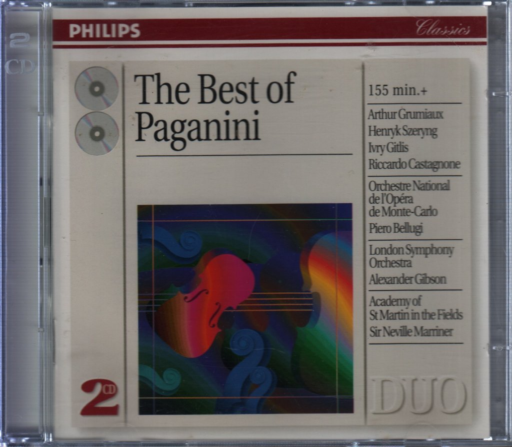Henryk Szeryng - Best Of Paganini - Double Cd
