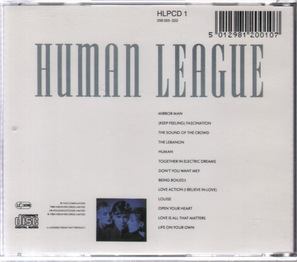 Human League - Greatest Hits - Cd