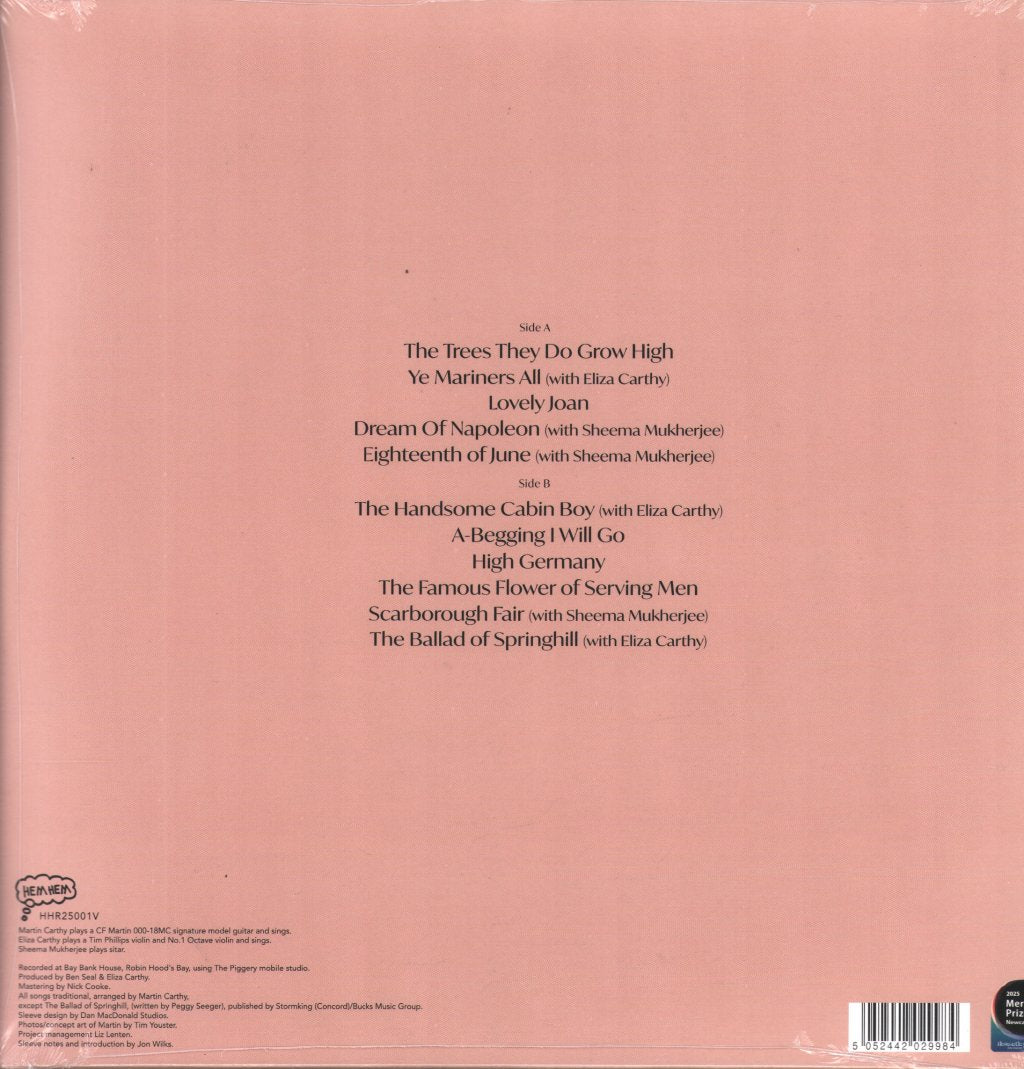 Martin Carthy - Transform Me Then Into A Fish - Lp