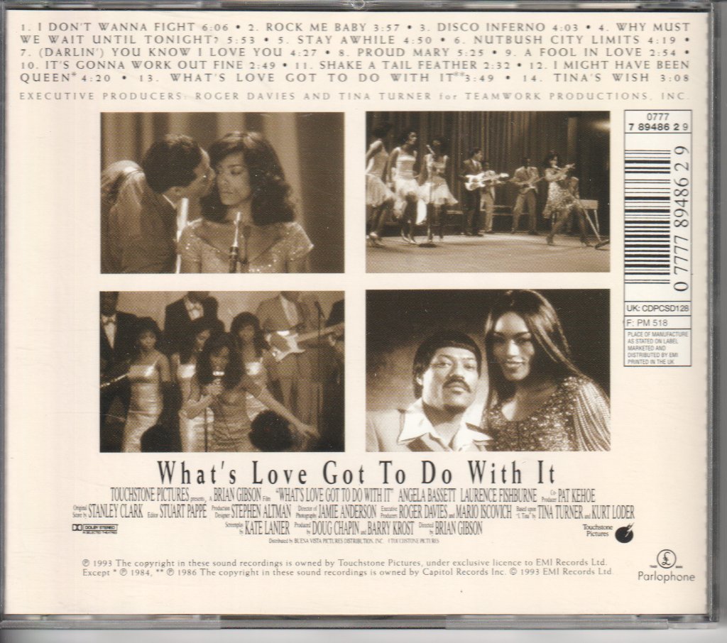 Tina Turner - What's Love Got To Do With It - Cd