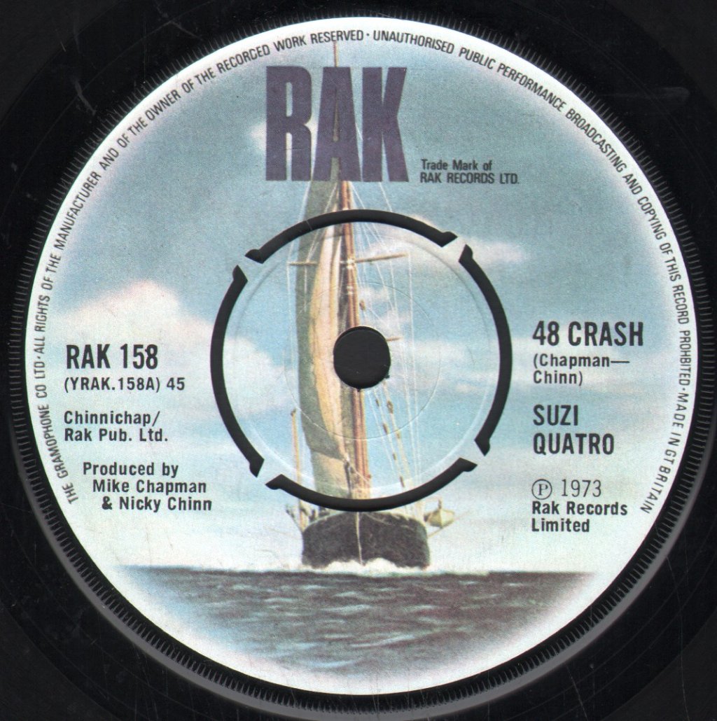 Suzi Quatro - 48 Crash - 7 Inch
