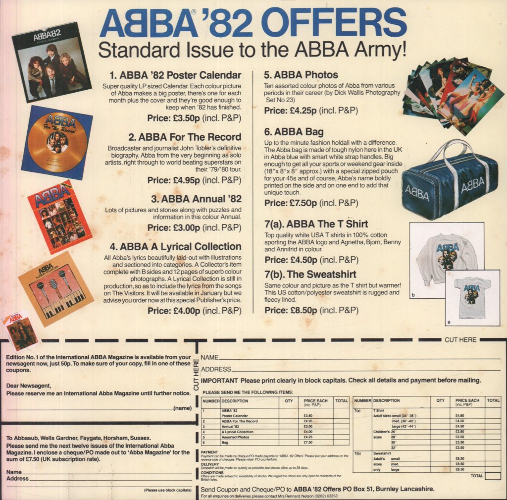 ABBA - Visitors - Lp