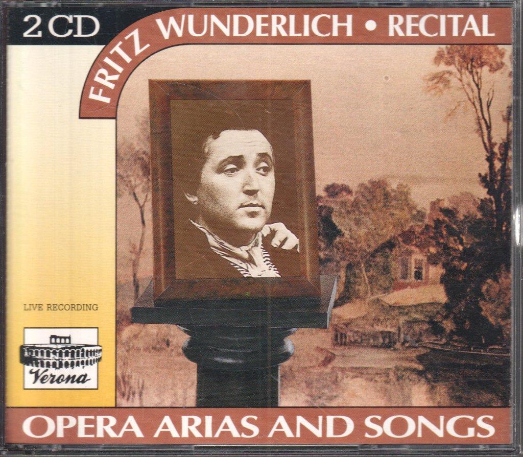 Fritz Wunderlich - Recital Opera Arias And Songs - Cd Set