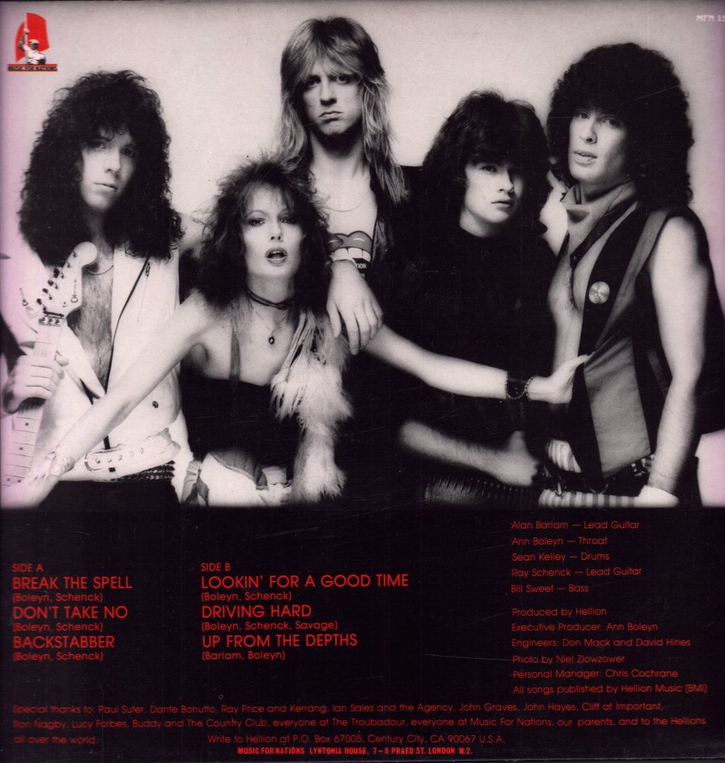 Hellion (Female Fronted Metal Group) - Hellion - 12 Inch
