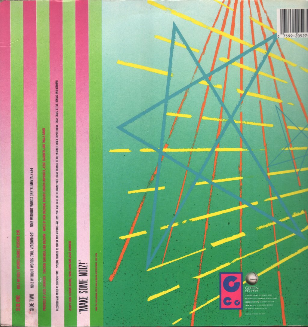 Jesse's Gang - Noiz Without Words - 12 Inch