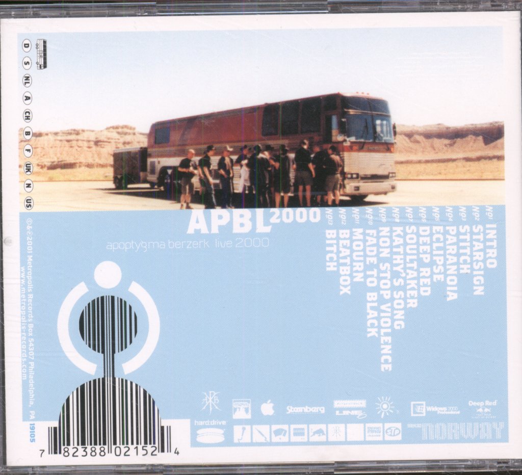 Apoptygma Berzerk - APBL2000 - Cd