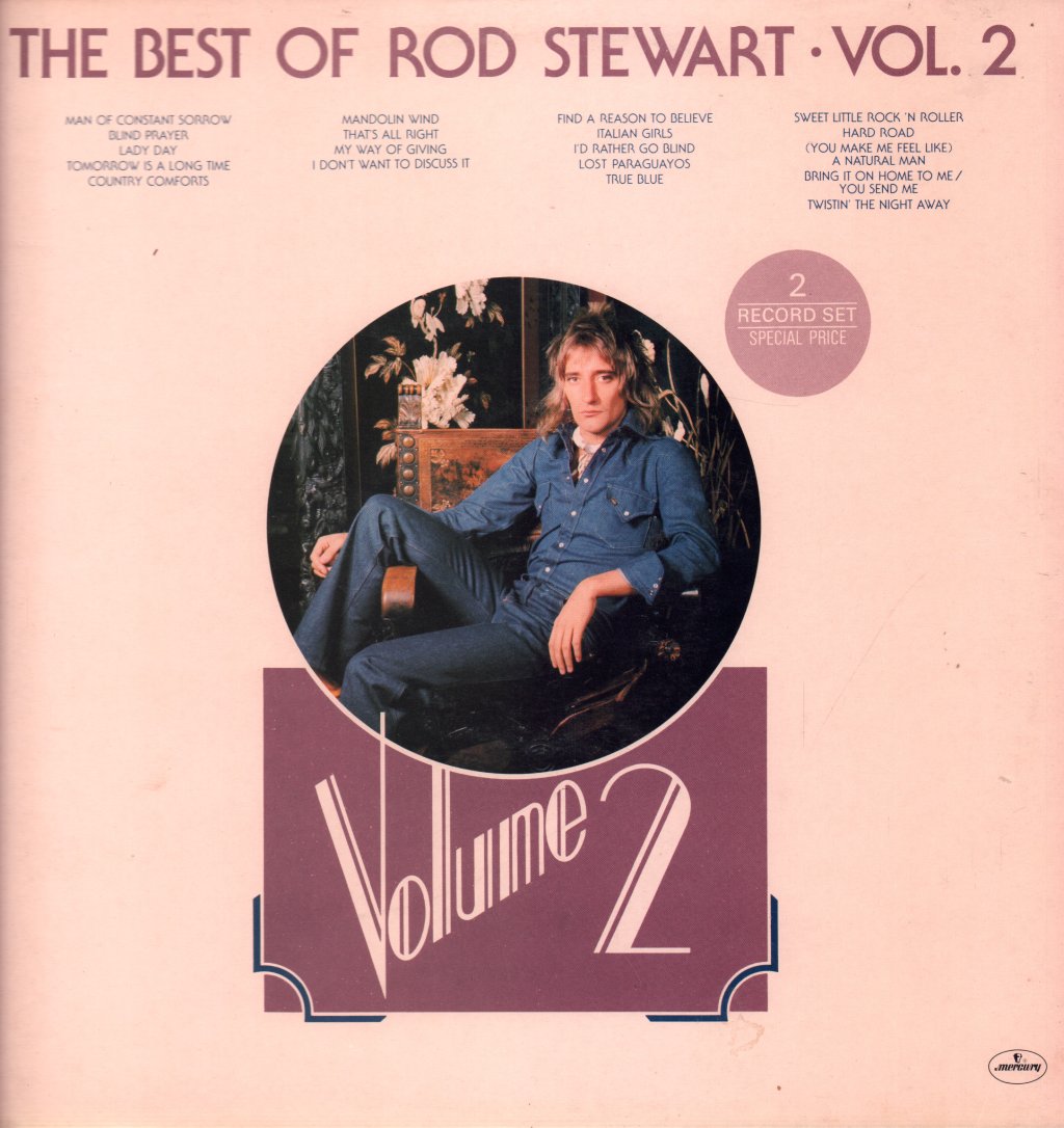 Rod Stewart - Best Of Vol 2 - Double Lp