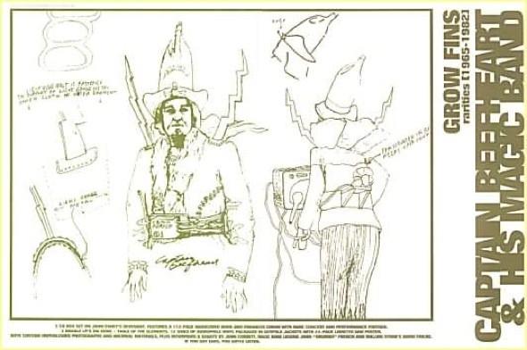 Captain Beefheart And His Magic Band - Grow Fins Vol Ii Trout Mask House Sessions - Double Lp