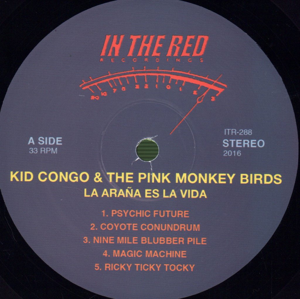 Kid Congo And The Pink Monkey Birds - La Araña Es La Vida - Lp