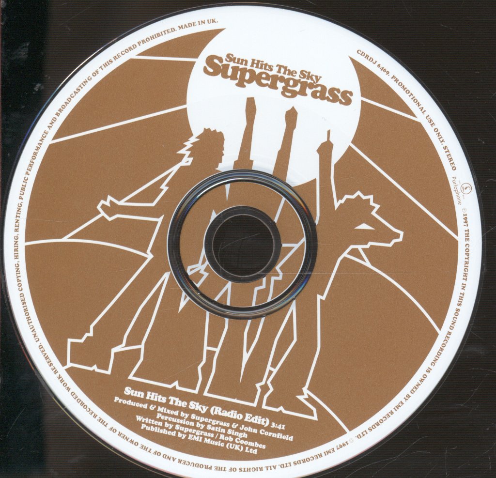 Supergrass - Sun Hits The Sky - Cd