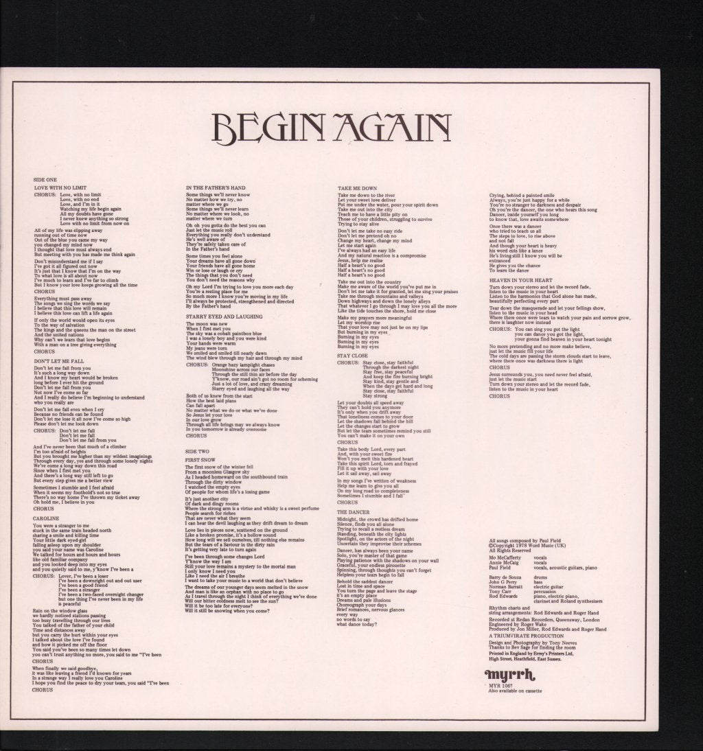 Nutshell - Begin Again - Lp