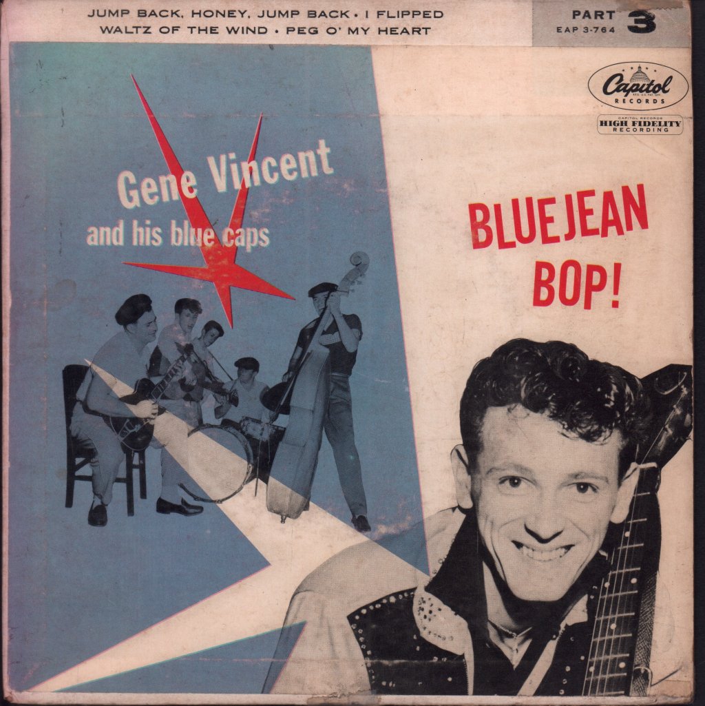 Gene Vincent & His Blue Caps - Bluejean Bop! (Part 3) - 7 Inch