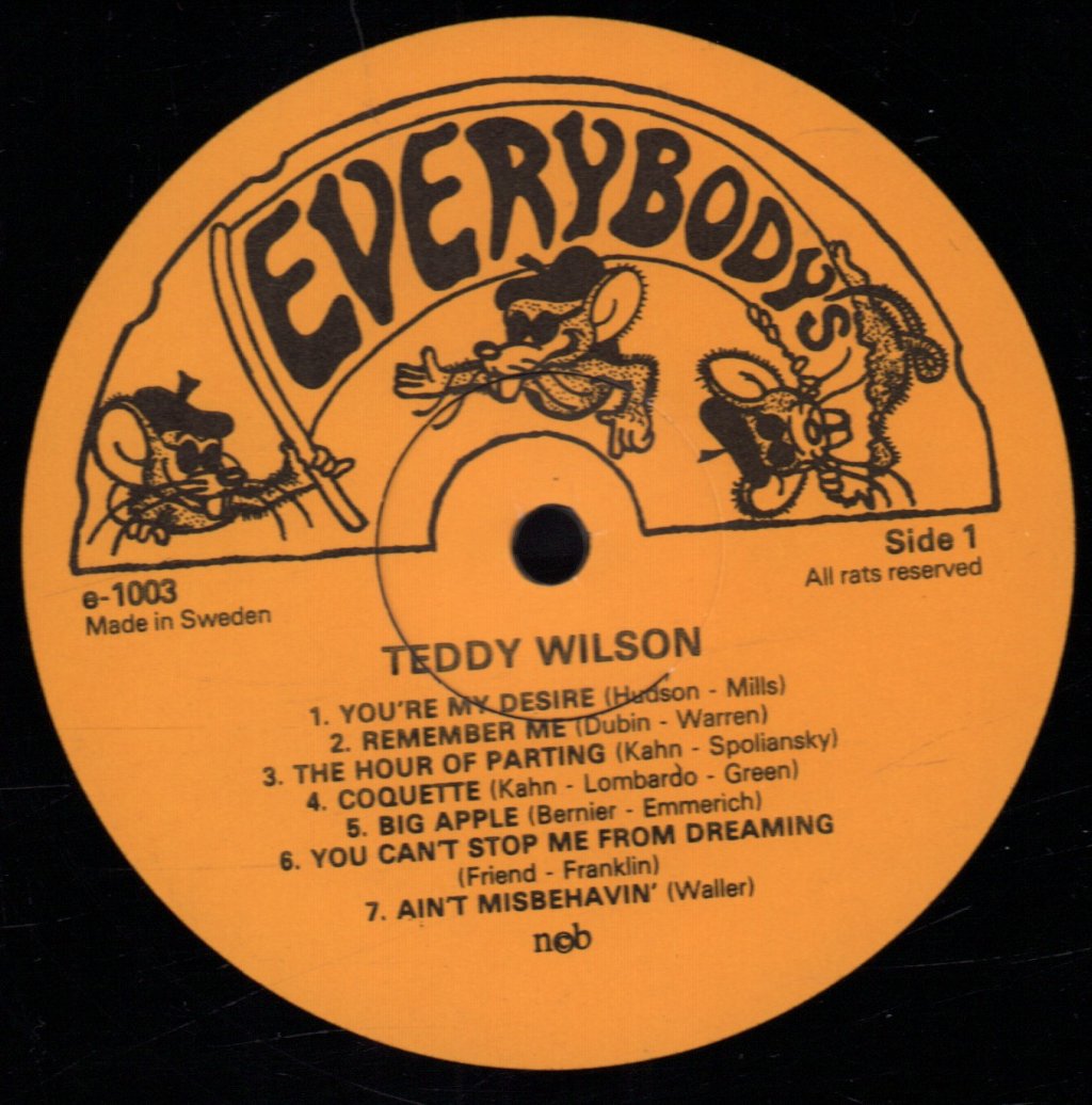 Teddy Wilson - Rarest 1937 - 42 - Lp