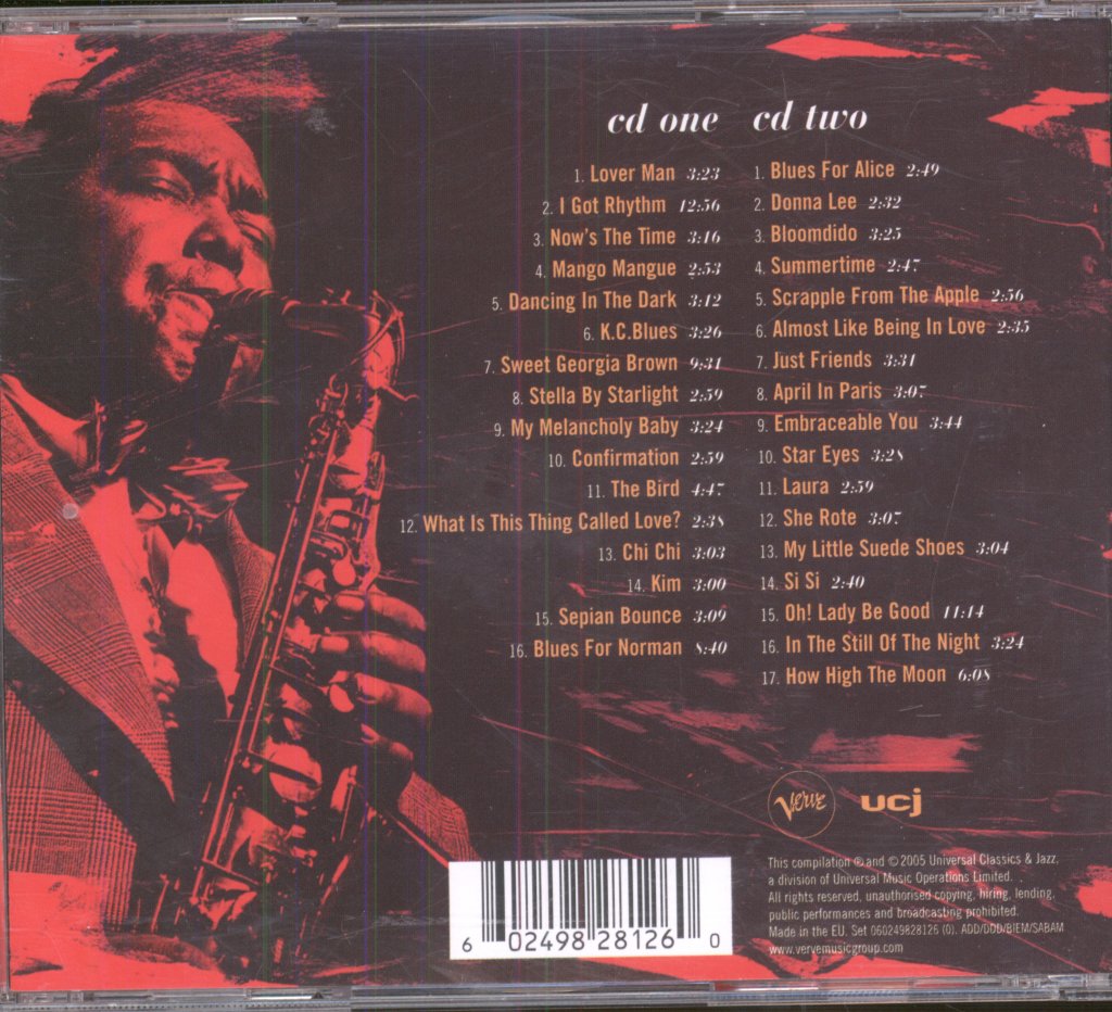 Charlie Parker - Genius Of Charlie Parker - Double Cd