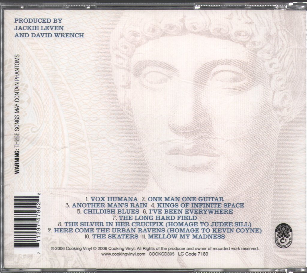 Jackie Leven - Oh What A Blow That Phantom Dealt Me! - Cd