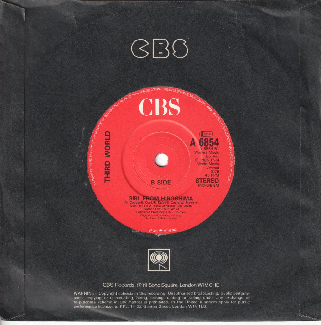 Third World (Reggae) - One More Time - 7 Inch