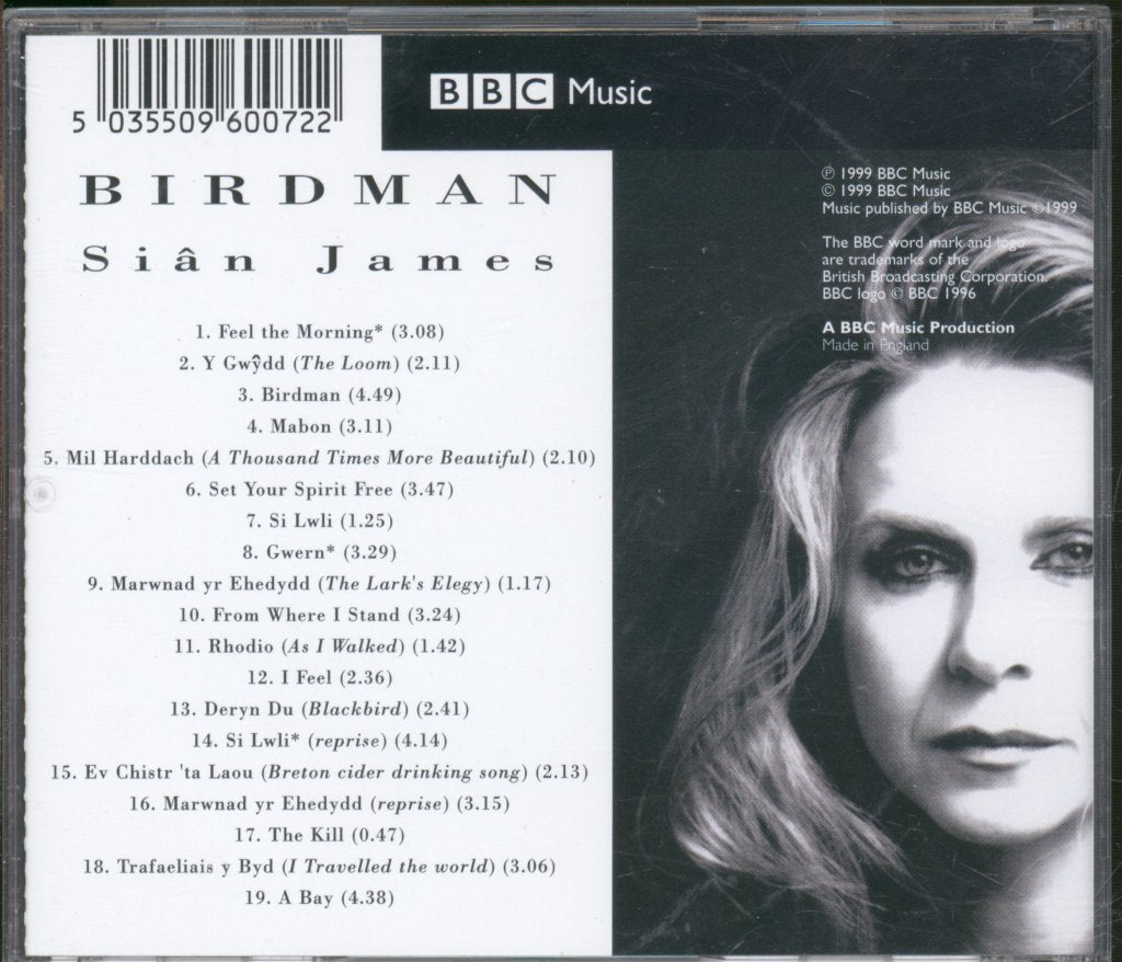 Siân James - Birdman Aderyn Prin - Cd
