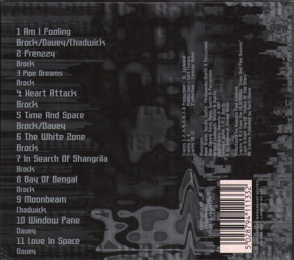 Psychedelic Warriors - White Zone - Cd